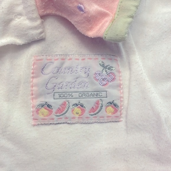 3/$15 🌸 Cute fruity pastel baby onesie, baby size 12 months - Picture 4 of 8
